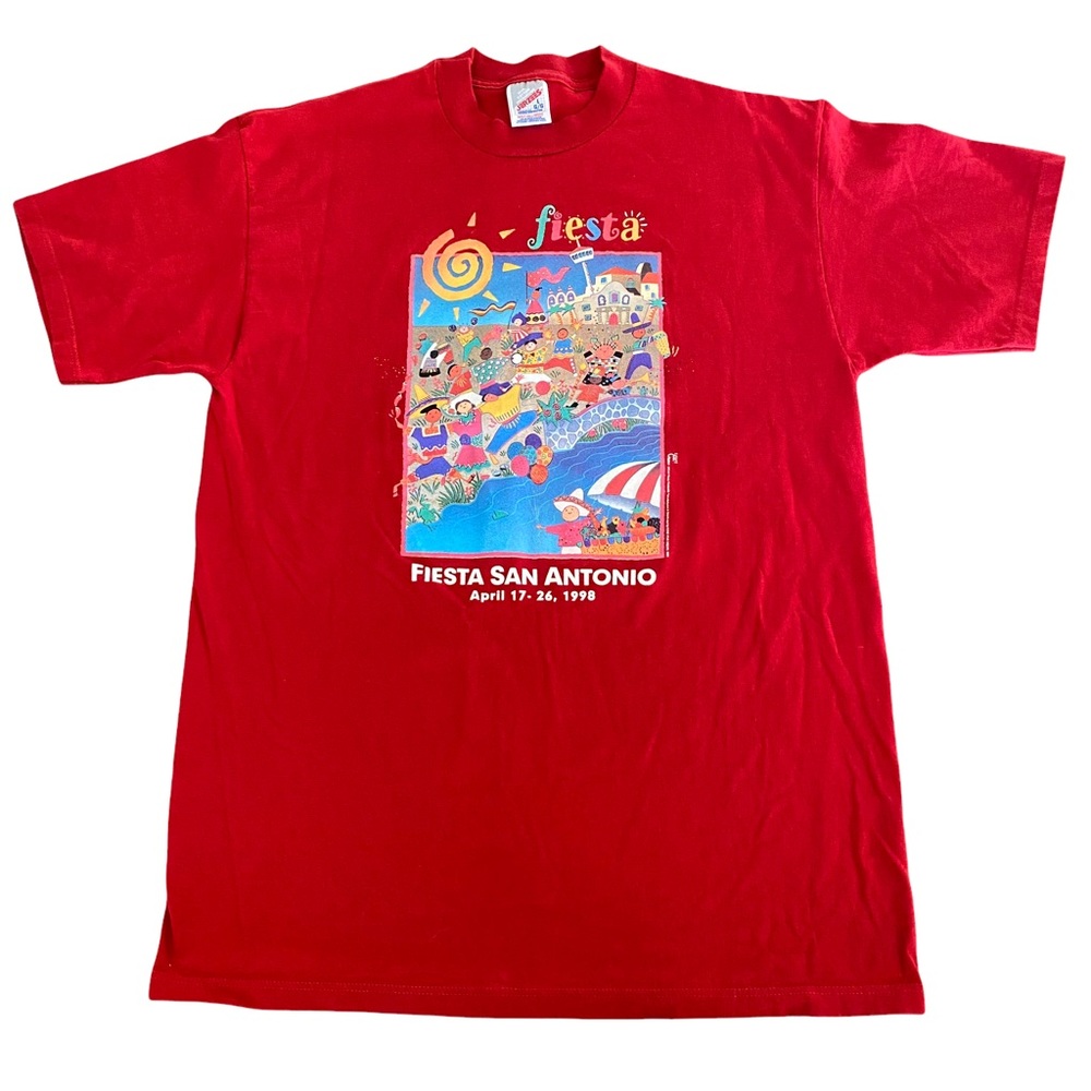 Vintage Fiesta San Antonio T Shirt 1998